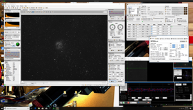 Testing the CGEPro with the 104 in RGB with M20, decent guiding, round stars!